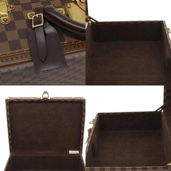 LOUIS VUITTON Damier Ebene Cotteville 40 Trunk LV Auth 29607SV - Picture 15 of 15